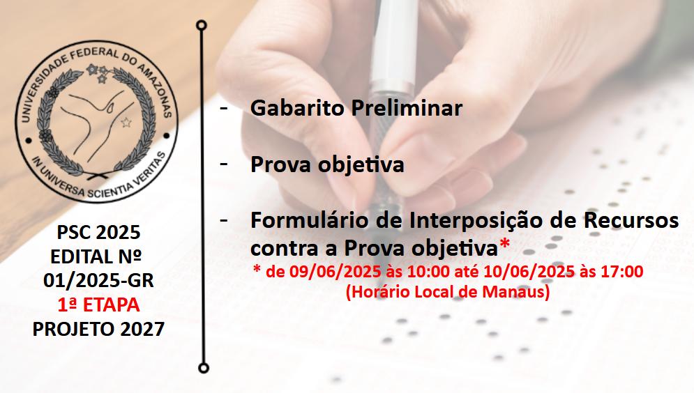 Edital 01/2025 - 1ª ETAPA - PROJETO 2027