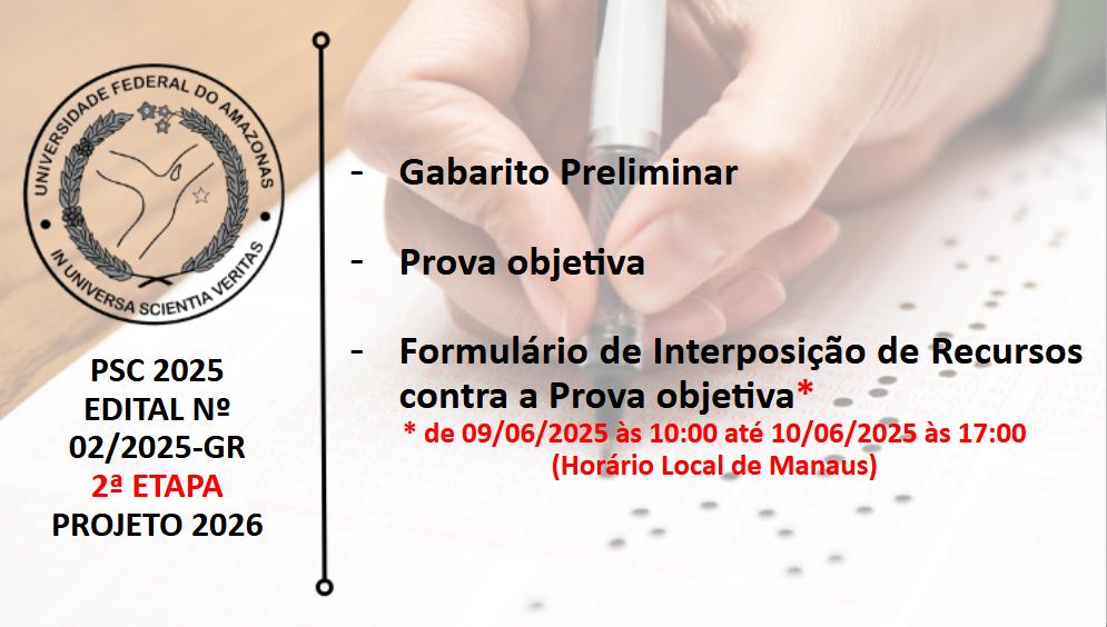 Edital 02/2025 - 2ª ETAPA - PROJETO 2026