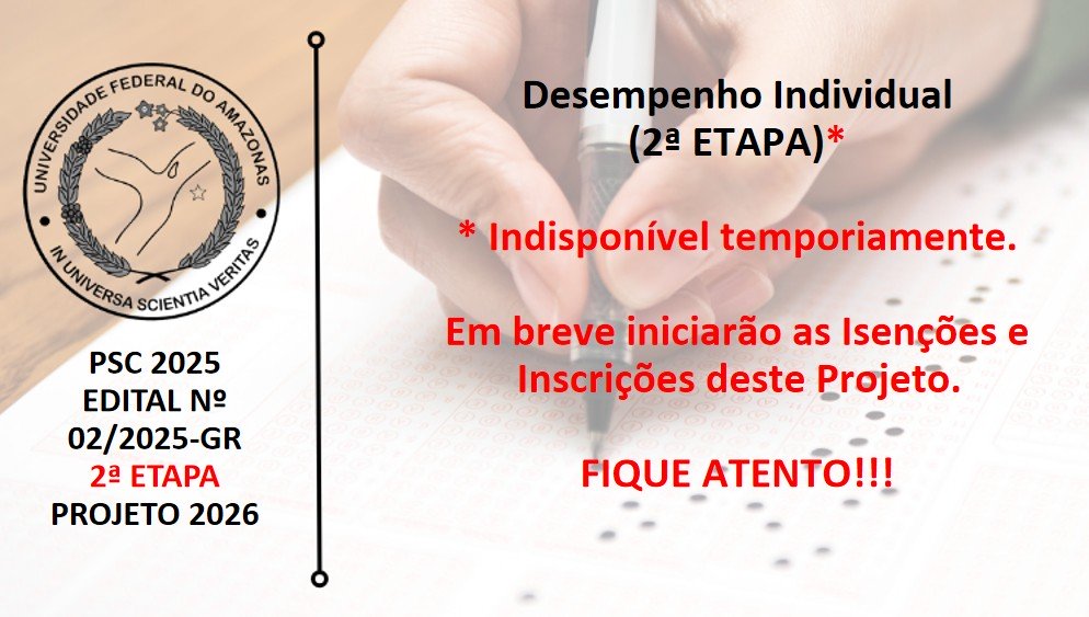 Edital 02/2025 - 2ª ETAPA - PROJETO 2026