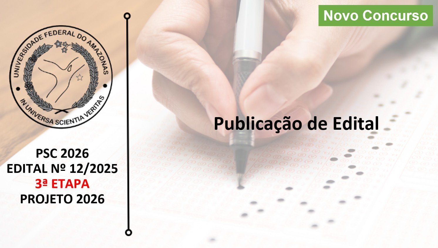Edital 12/2025 - 3ª ETAPA - PROJETO 2026