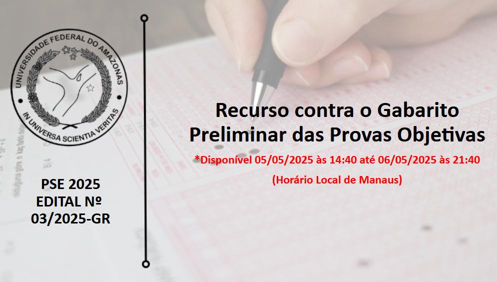 Edital 03/2025 - PSE 2025
