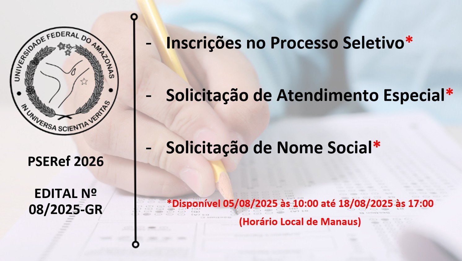 Edital 08/2025 - PSERef 2026