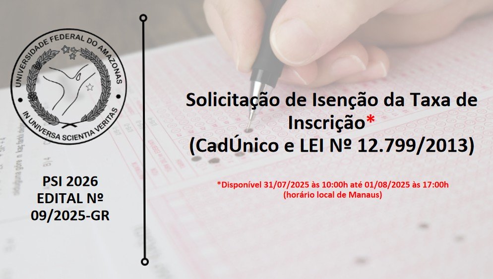 Edital 09/2025 - PSI 2026